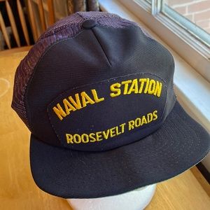 Naval Station Baseball style hat in good condition